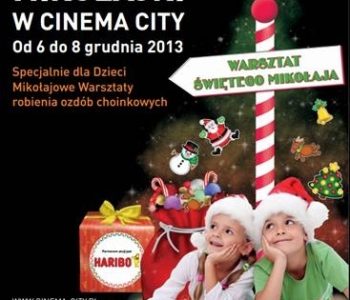 Jedyne takie Mikołajkowe warsztaty w Cinema City!